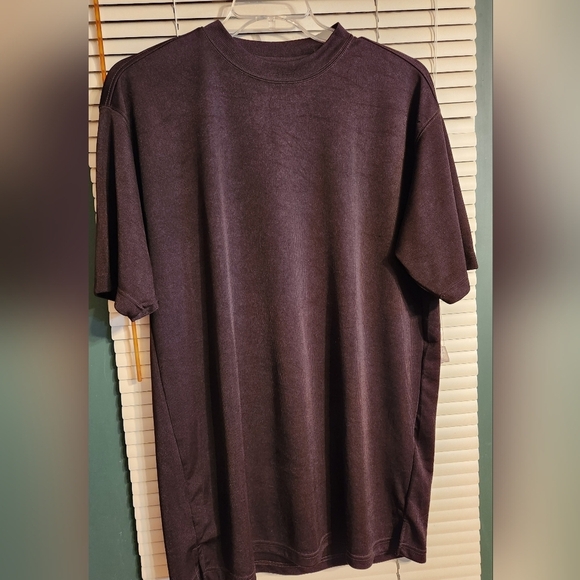 Daniel Ellissa T-Shirt Men’s Dark Brown Size 3XL Dressy Crew Neck Knit Polyester - Picture 8 of 9
